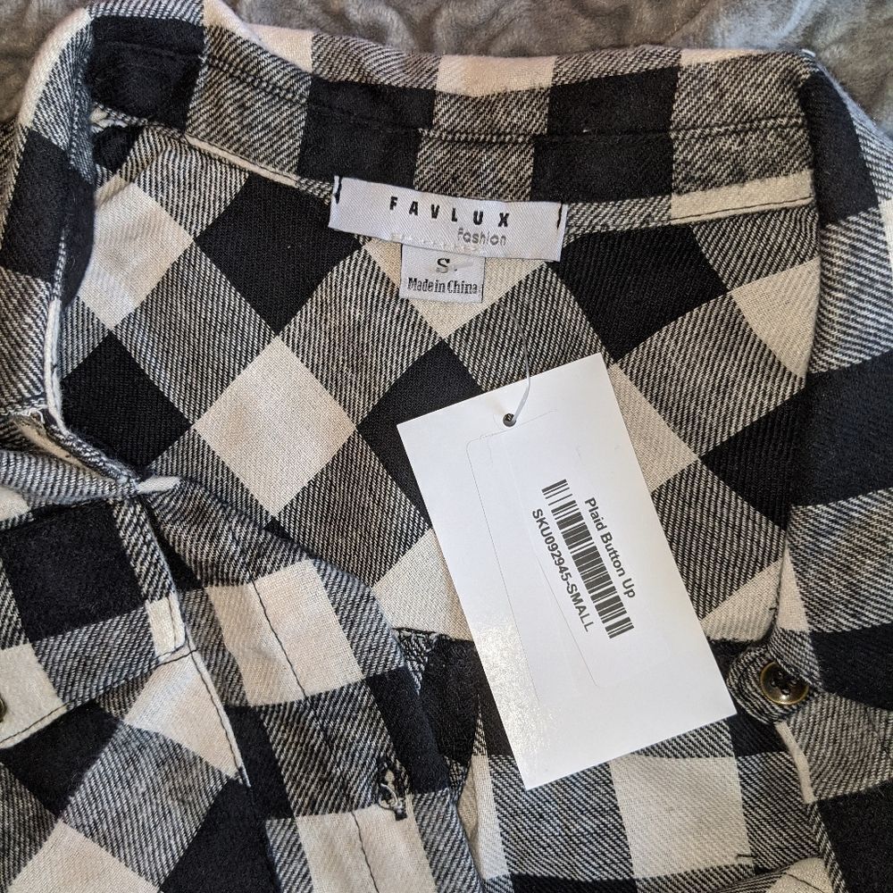 NWT buffalo plaid shirt - Picture 4 of 4